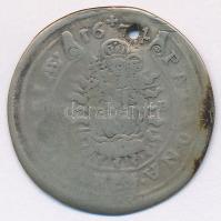 1674K-B 15kr Ag "I. Lipót" T:3 patina, lyuk
Hungary 1674K-B 15 Kreuzer Ag "Leopold I...