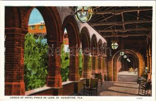St. Augustine (Florida), Loggia of Hotel Ponce de Leon
