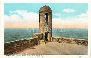 St. Augustine (Florida), watch tower, Fort Marion