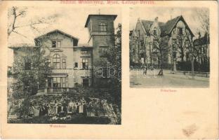 Wien, Vienna, Bécs; Institut Winterberg, Cottage Verein, Wohnhaus, Schulhaus / Viennese Cottage Association, house and school (fl)