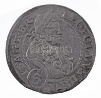 Német Államok / Szilézia 1705FN 3kr Ag "I. Lipót" Breslau (1,78g) T:2 patina / German Stat...