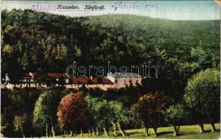 1918 Kisszeben, Zeben, Sabinov; Kénfürdő. Stehr Gusztáv kiadása / sulfur spa, baths (EK)