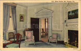 1943 Mount Vernon (Virginia), west parlor