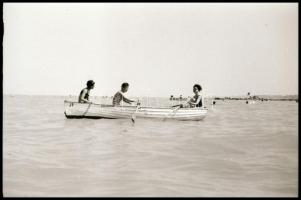 1968-1969 Siófoki városképek, építkezés, nyaralás, 81 db kisfilm negatív kocka csíkokban