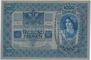 1902. 1000K felülbélyegzés nélkül T:I,I- / Hungary 1902. 1000 Korona without overprint C:UNC,AU
Ada...