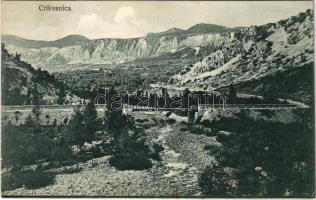 1914 Crikvenica, Cirkvenica; híd / bridge (EK)