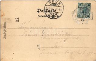 1904 Abbazia, Opatija; Café Quarnero. C. Ledermann jr. 4021. (fl)