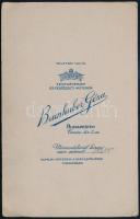 Katonaportré Brunhuber Budapest műteremből.16x11 cm