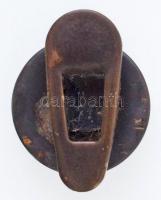 1948. "A Köztársasági Elnök Elismerésének Bronz Koszorúja" kitüntetés zománcozott Br gombl...