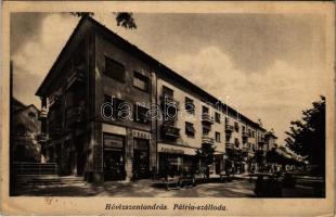 1943 Hévízszentandrás (Hévíz), Hotel Pátria szálloda, parfüméria (Rb)