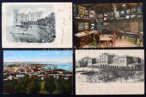 127 db RÉGI külföldi város képeslap vegyes minőségben: sok lengyel, cseh, osztrák, olasz / 127 pre-1...