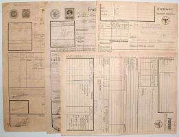 2 szignettás és 2 normál fuvarlevél