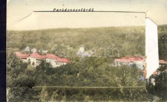 Parád leporelló szállodával, étteremmel