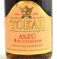 2005 4 puttonyos Tokaji Aszú Tolcsva, Tokaj kereskedőház bontatlan palack