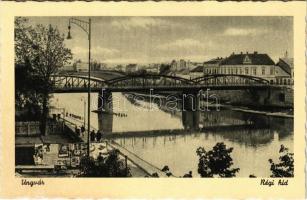 Ungvár, Uzshorod, Uzhhorod, Uzhorod; régi híd / old bridge