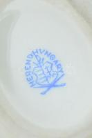 Herendi fácán mintás tojás. Kézzel festett, jelzett, kis kopással 11x8x7 cm