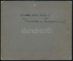 1908 Kassa Tündér-forrás fotó kartonon 17x14 cm