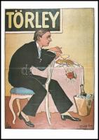 Törley, Gschwindt 2 db reprint reklám, 34×24 cm