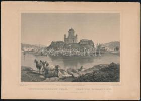 Ludwig Rohbock (1820-1883), 5 db metszetből álló tétel: Vácz a Duna Felől, Vácz, Salamon Tornya Vise...