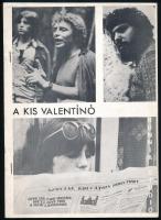 1979 Film ismertető: A kis Valentino. 42p. Kis példányszámú gépirat