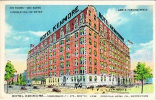 Boston (Massachusetts), Hotel Kenmore, Commonwealth ave., automobiles