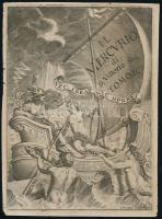 L Pissinus sculpsit Venetiis jelzéssel: Il mercurio di D. Vittorio Siri. Tomo II. Rézmetszet, papír, lap szélén apró szakadásokkal. Feltehetően egy XVIII. sz. könyv része v. címlapja. 18,5×13,5 cm