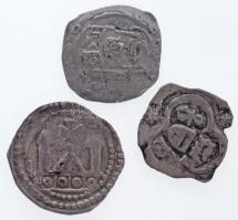Ausztria ~1200. Friesachi Denar Ag (0,57g, 0,74g, 1,13g) T:2-,3 Austria ~1200. Friesach Denar Ag (0,57g, 0,74g, 1,13g) C:VF,F
