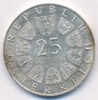 Ausztria 1970. 25Sch Ag "Lehár Ferenc" T:1-,2 
Austria 1970. 25 Schilling Ag "Franz ...