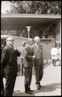 cca 1960 Május 1. felvonulásról készített negatívok 35 db negatív tartóban