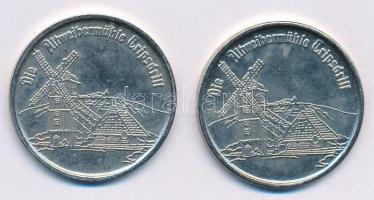 Németország DN "Die Altweibermühle Tripsdrill / Die Badwanna Sturzfahrt" Cu-Ni emlékérem (...