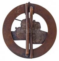 ~1950. "Kiváló Harckocsizó" a Magyar Néphadsereg részben zománcozott, ezüstözött Br kitünt...