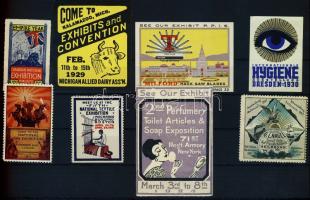 8db kiállítási bélyeg