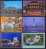 79 db MODERN használatlan magyar és külföldi város képeslap: sok spanyol / 79 modern unused Hungarian and European town-view postcards: many Spanish