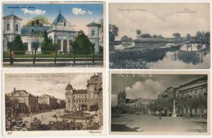 40 db RÉGI magyar város képeslap / 40 pre-1945 Hungarian town-view postcards
