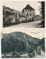 25 db RÉGI történelmi magyar város képeslap vegyes minőségben / 25 pre-1945 town-view postcards from...
