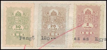 1939 Győr, Gerő Testvérek Diavtnagyáruháza fejléces nyugta, okmánybélyegekkel