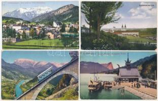 14 db RÉGI osztrák város képeslap / 14 pre-1945 Austrian town-view postcards