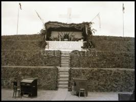 Cserkész vallási ünnep, Szeged városi napok 17 db negatív 5x3,5 cm