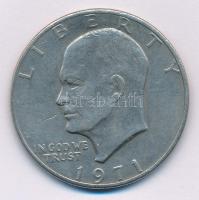 Amerikai Egyesült Államok 1971. 1$ Cu-Ni Eisenhower T:2- USA 1971. 1 Dollar Cu-Ni Eisenhower C:VF Krause KM#203a