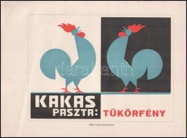 1927-32  A Magyar Grafika c. újság 7 db reklám grafika terv melléklete