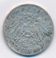 Német Államok / Poroszország 1902A 5M Ag "II. Vilmos" Berlin (27,33g) T:2-,3 ph. German St...