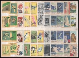 Gyufacímke gyűjtemény 8 berakólapon