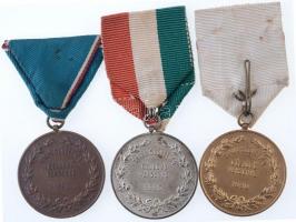 Gál Dezső (1870-?) 1930. "Turul Szövetség Céllövő Versenye 1930" kétoldalas, aranyozott Br...