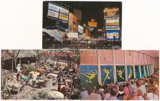 20 db főleg MODERN amerikai város képeslap / 20 mostly modern American (USA) town-view postcards