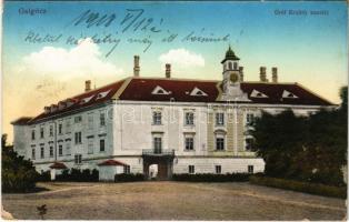 1918 Galgóc, Hlohovec; Gróf Erdődy vár, kastély / castle (EK)
