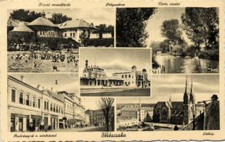 Békéscsaba vasútállomással