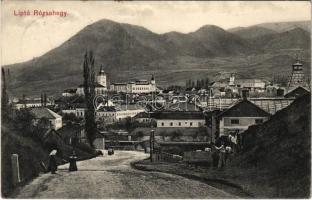 1913 Rózsahegy, Ruzomberok; látkép, utca. Feitzinger Ede kiadása No. 802./ general view, street (EK)