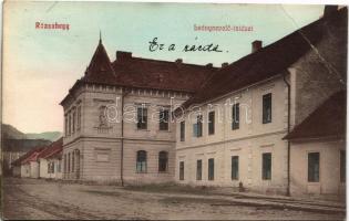 1909 Rózsahegy, Ruzomberok; Leánynevelő intézet, zárda. Komor Testvérek kiadása / girls boarding school, nunnery (r)