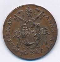 Olasz Államok / Pápai Állam 1816B 1/2b Cu "VII. Piusz" T:2-
Italian States / Papal States...