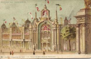 1900 Paris EXPO Hold to light/Gegen Licht Litho